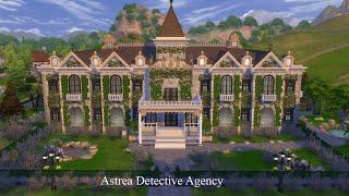 The Sims 4 Astrea Detective Agency no CC (Разбитое сердце Астреи)