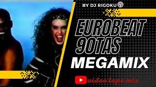 video tape EUROBEAT 90tas MEGAMIX /by DJ RIGOKU in the mix