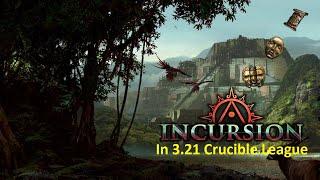 How is Alva/Incursion in 3.21 Crucible League?