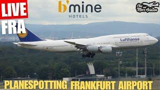 Live Planespotting Frankfurt Airport: Aus dem 12. Stock des b'mine Hotels