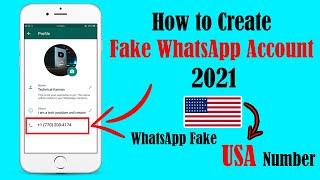 How to Create Fake WhatsApp Account 2021