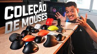 MOSTREI TODA MINHA COLEÇÃO DE MOUSES (2013 - 2025)