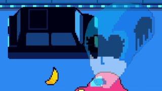 Deltarune missing the banana twice