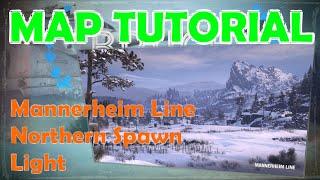 MANNERHEIM LINE North Light | World of Tanks Map Tutorial | WoT with BRUCE