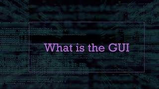 GUI : what is the graphical user interface | #todaysq