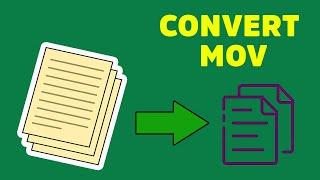 How To Convert Video To MOV? | What Is MOV File | MOV Converter Online