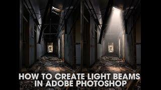 How To Create Light Beams In Adobe Photoshop