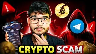 Be Aware! Very Big Crypto SCAM!! | Telegram Crypto SCAM | Cryptocurrency SCAMS