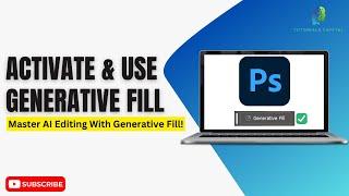 Activate and Use Generative Fill in Photoshop 2024 (QUICK & EASY!)