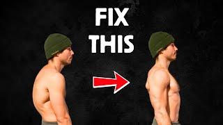 Fix Rounded Shoulders in 10 Minutes (5 Exercises)