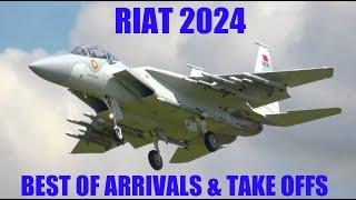 RIAT 2024:  BEST OF ARRIVALS & TAKE OFFS 4K (airshowvision)