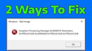 How To Fix Bad Image Error in Windows 11 & Windows 10