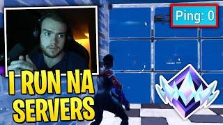 Mongraal UNSTOPPABLE in NA UNREAL Ranked with 0 Ping
