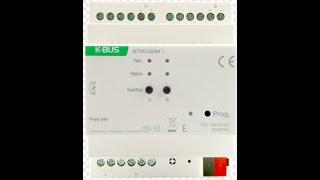 KNX/EIB DALI Gateway 1/2-Fold 128 Dali Devices Group Control, Scene Control, RGBW DCA APP