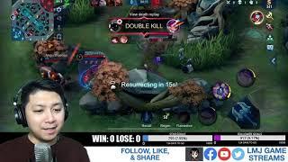 MOBILE LEGENDS BANG BANG GAMEPLAY LIVE STREAM - LMJ Game Streams