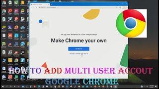 How to Add Multi User Account Google Chrome