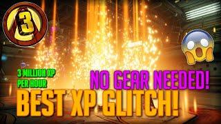 Borderlands 3- BEST XP GLITCH! (NO GEAR NEEDED!) Best Way To Level Up! (20,000 XP PER MINUTE)