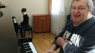 Урок по импровизации (педагог Андрей Дроздов) / Lesson on improvisation (teacher Andrey Drozdov)