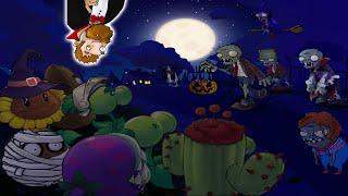 Plants Vs Zombies Halloween Edition (Remake) Mod Gameplay