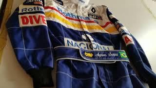 Custom made Embroided Rothmans race suit by FR-1 racegears