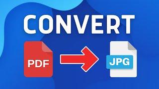 How to Convert from PDF to JPG