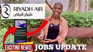 New Riyadh Air Cabin Crew Jobs UPDATES  2024 | Cabin Crew Jobs