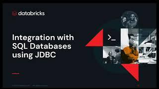 Get Data Into Databricks from SQL / Oracle