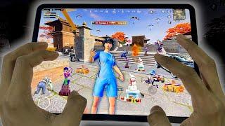 Handcam‼️IPad Pro M2 Aggressive Rendom Squad Gameplay PUBG Mobile | Bgmi