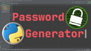 Python Random Password Generator: Secure Your Digital Life! [Python Tutorial 1]