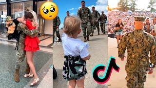 Military Coming Home Tiktok Compilation  | Emotional Moments That Will Make You Cry 