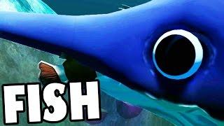 STABBING EVERYTHING AS A SWORD FISH - Fish Feed And Grow (Update Gameplay)