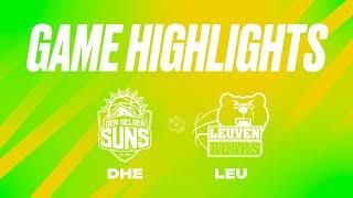 Den Helder Suns vs. Stella Artois Leuven Bears - Game Highlights