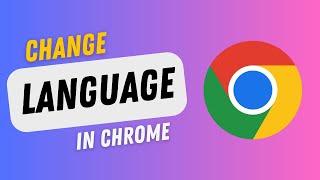 How to change default Language in Google Chrome