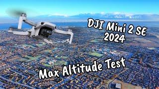 DJI Mini 2 SE Max Altitude | How High Does it Actually Go? | Don't Do This!