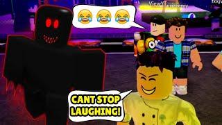 The FUNNIEST HORROR GAME on Roblox! (ft @Jeruhmi, @ViewSIM)