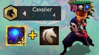 CAVALIER YASUO ⭐⭐⭐ Radiant Blue Buff QQQQ | 3 star | TFT Set 5.5