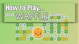 How to Play the Waffle Game | by @JamesJessian | a Wordle style game