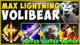 WTF! NEW ITEM BUFFS MAKE MAX LIGHTNING VOLIBEAR BUILD 100% BUSTED! VOLIBEAR S10! - League of Legends