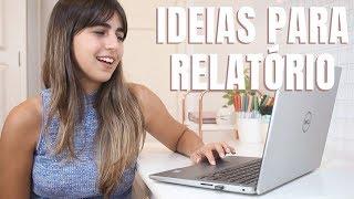 DICAS e IDEIAS para o seu RELATÓRIO de ESTÁGIO // PEDAGOGIA