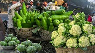 শীতকালীন সবজিতে ভরপুর নরসিংদীর গোকুলনগর হাট || Panorama Documentary