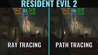 Resident Evil 2 Path Tracing Mod with DLSS SR 3.7 - RTX 3070 - 1440p