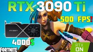 Fortnite RTX 3090 Ti - 1440p and 4K All Settings Test