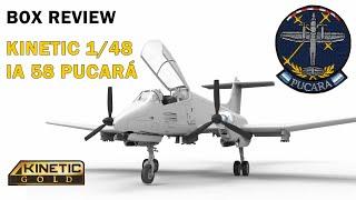 IA 58 Pucará Kinetic 1/48 - Box Review