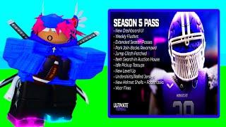 *NEW* SEASON 5 ULTIMATE FOOTBALL OUT NOW