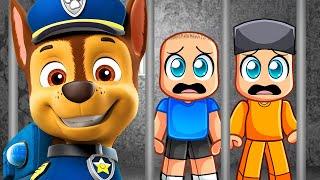 Trapped in PAW PATROL Prison!