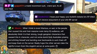 Koil Burst Out Laughing When A Chat Hopper Wrote A Paragraph About Him & The Server | NoPixel 4.0