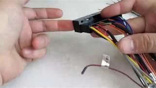 Как установить магнитолу (распиновка) на Kia и Hyundai / How to install a radio tape recorder pinout