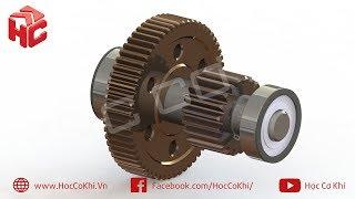 How to design gears with Geartrax on Solidworks | Reducer, gearbox