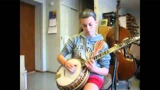 Nikki Plays Black Mountain Rag on Banjo