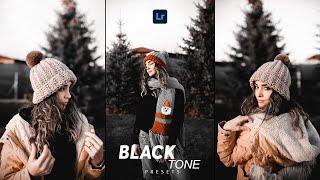Black Tone Presets - Lightroom Mobile Presets Free DNG | Black Moody | Black Tones Filters
